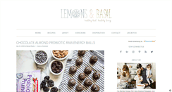 Desktop Screenshot of lemonsandbasil.com